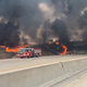 Image for article titled This Overturned Fuel Tanker Burned A Bridge In Indianapolis
